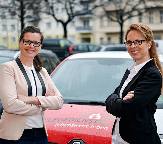 Die Gründerinnen Sabine Knorr und Katharina Schulz